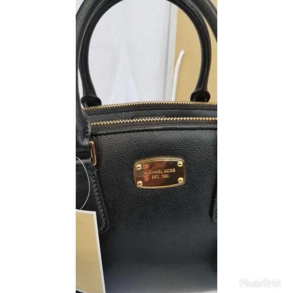 Michael Kors Reese Medium Leather Satchel - Picture 2 of 8